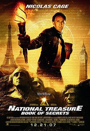 National Treasure: Book of Secrets (2007) BluRay Dual Audio {Hindi-English} 480p [450MB] | 720p [1.2GB] | 1080p [2.5GB]