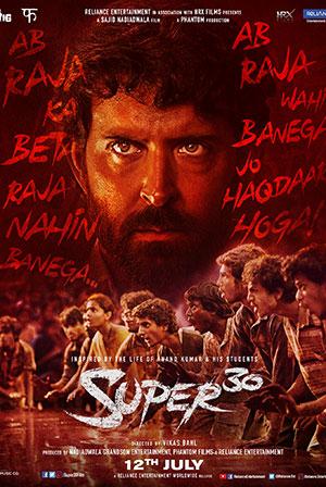 Super 30 (2019) Hindi Full Movie 480p [400MB] | 720p [1.3GB] | 1080p [3.2GB]