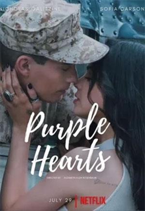 Purple Hearts – Netflix Original (2022) Dual Audio {Hindi-English} 480p [400MB] | 720p [1.2GB] | 1080p [2GB]