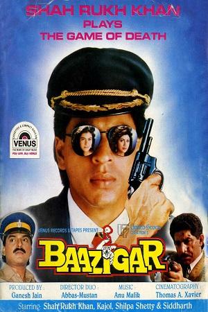 Baazigar (1993) Hindi Full Movie BluRay 480p [450MB] | 720p [1.3GB] | 1080p [4GB]